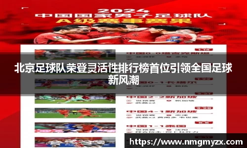 北京足球队荣登灵活性排行榜首位引领全国足球新风潮
