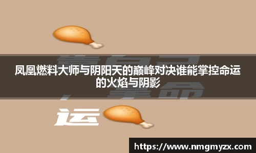 凤凰燃料大师与阴阳天的巅峰对决谁能掌控命运的火焰与阴影